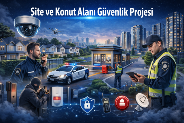 Site ve Konut Alanı Güvenlik Projesi